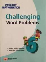 Cover art for Challenging Word Problems, Grade 6 (Primary Mathematics)
