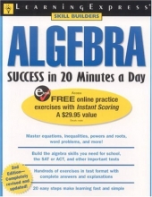 Cover art for Algebra Success in 20 Minutes a Day