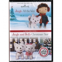 Cover art for Jingle All the Way and Jingle and Bell's Christmas Star DVD: Hallmark Double Feature