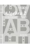 Cover art for Homeschool Packet for Algebra 2: An Incremental Development, 2nd Edition (Saxon Algebra)
