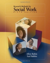 Cover art for Research Methods for Social Work, 6th Edition