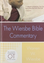 Cover art for The Wiersbe Bible Commentary OT: The Complete Old Testament in One Volume (Wiersbe Bible Commentaries)