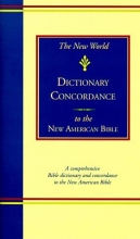 Cover art for The New World Dictionary-Concordance-NABRE
