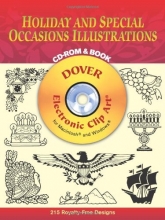 Cover art for Holiday and Special Occasions Illustrations CD-ROM and Book (Dover Electronic Clip Art)