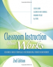 Cover art for Classroom Instruction That Works: Book 2nd Edition