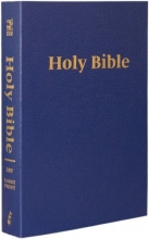 Cover art for Holy Bible: Easy To Read ; ERV Large Print Navy Blue Flexcover 2012
