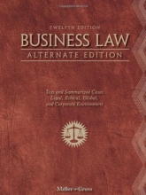 Cover art for Business Law, Alternate Edition: Text and Summarized Cases