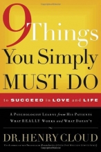 Cover art for Nine Things You Simply Must Do: To Succeed in Love and Life