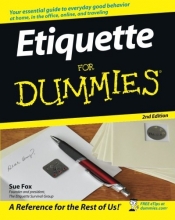 Cover art for Etiquette For Dummies