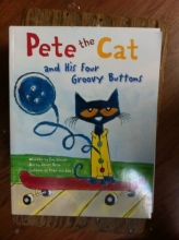 Cover art for Pete the Cat and His Four Groovy Buttons