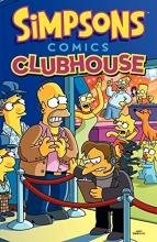 Cover art for Simpsons Comics Clubhouse