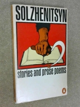 Cover art for Stories and Prose Poems