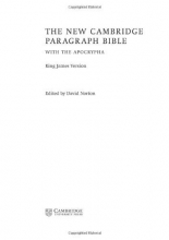 Cover art for KJV New Cambridge Paragraph Bible with the Apocrypha