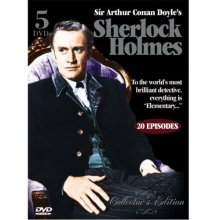 Cover art for Sir Arthur Conan Doyles's Sherlock Holmes 5 DVD Collection