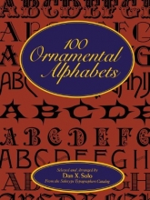 Cover art for 100 Ornamental Alphabets (Lettering, Calligraphy, Typography)