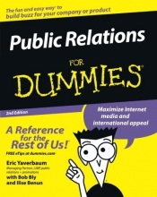 Cover art for Public Relations For Dummies