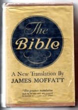 Cover art for The Bible A New Translation by James Moffatt