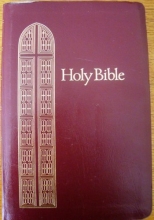 Cover art for King James Version Holy Bible (Giant Print Reference Edition, Maroon)