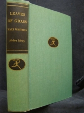 Cover art for Leaves of Grass. Modern Library Giant G-50