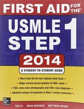 Cover art for First Aid for the USMLE Step 1 2014 (First Aid Series)