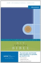Cover art for NIV Gift Bible Horizon Blue/Light Blue/Camel - Wal-Mart