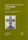 Cover art for Pseudo-Dionysius of Tel-Mahre: Chronicle, Part III (Translated Texts for Historians LUP)