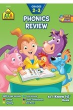 Cover art for Phonics Review (I Know It! Books) Grades 2-3