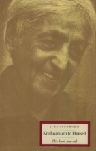 Cover art for Krishnamurti to Himself: His Last Journal
