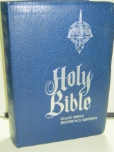 Cover art for Holy Bible Old and New Testaments, King James Version, Giant Print Reference Edition