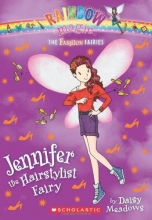 Cover art for The Fashion Fairies #5: Jennifer the Hairstylist Fairy: A Rainbow Magic Book