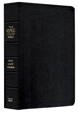 Cover art for The Ryrie Study Bible King James Version Black Genuine Leather