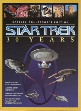 Cover art for Star Trek 30 Years Special Collector's Edition with Pull-out Map of Federation Space