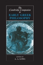 Cover art for The Cambridge Companion to Early Greek Philosophy (Cambridge Companions to Philosophy)