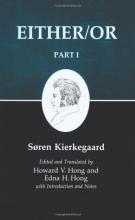 Cover art for Either/Or, Part I (Kierkegaard's Writings, 3)