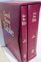 Cover art for GOOD NEWS BIBLE Today's English Version Large Print Boxed Set Old Testament/New Testament