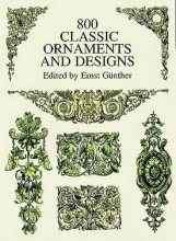 Cover art for 800 Classic Ornaments and Designs (Dover Pictorial Archive)