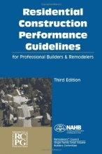 Cover art for Residential Construction Performance Guidelines, Third edition, Contractor Reference