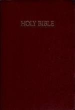 Cover art for Holy Bible(Containing The Old and New Testaments): NKJV, New King James Version, Giant Print Center-Column (Reference Edition), Words of Christ in Red, NELSON REGENCY 991BG