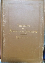 Cover art for Thoughts on Scriptural Subjects