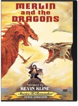 Cover art for Merlin and the Dragons
