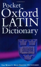 Cover art for Pocket Oxford Latin Dictionary