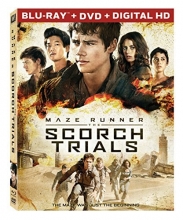 Cover art for Maze Runner: The Scorch Trials Blu-Ray + DVD + DHD