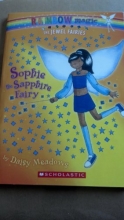 Cover art for Sophie the Sapphire Fairy (Rainbow Magic: The Jewel Fairies, No. 6)