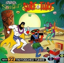 Cover art for Space Ghost's Surf & Turf: With 22 Tiki-Torched Tunes