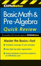 Cover art for CliffsNotes Basic Math & Pre-Algebra Quick Review, 2nd Edition (Cliffs Quick Review (Paperback))