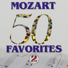Cover art for 50 Mozart Favorites