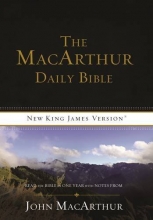 Cover art for NKJV, MacArthur Daily Bible, Paperback, Multicolor: Read Through the Bible in One Year, with Notes from John MacArthur