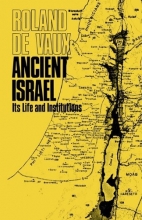 Cover art for Ancient Israel, Its Life and Institution (Its Life and Institutions)