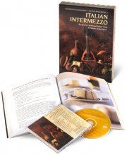 Cover art for Italian Intermezzo: Recipes by Celebrated Italian Chefs, Romantic Italian Music (Cookbook & Music CD Boxed Set)