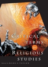Cover art for Critical Terms for Religious Studies